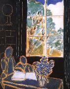 Henri Matisse Silent room oil